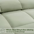 thumbnail image 2 of SOPAT All Season Down Alternative Comforter Hotel Luxury Quilted Duvet Insert Cooling Washable Hypoallergenic Reversible Quilt - King,Sage Green, 2 of 7