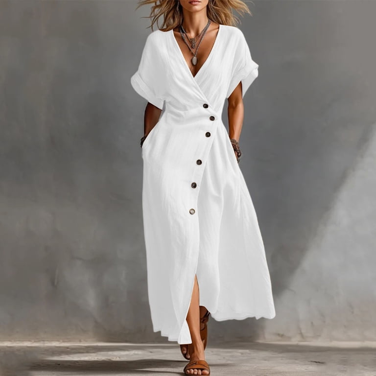 white low cut back dress Caroline Constas Lucilla Eyelet Mini | | Size L Coralli Mini Dress | retro french style Colorway:Blue 32 Model height