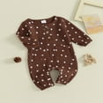 thumbnail image 3 of PENGXIANG Champignons à Manches Longues Print Rompers pour les Tenues de Bébé Casual, 3 of 9