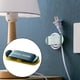 thumbnail image 1 of Clips de sujeción de cables Soledad Enrollador de soporte de cable Azul, 1 of 10