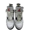 thumbnail image 1 of Ni - ke Ni - ke Air Jordan 4 Golf Shoes Men's Size 6.5/ Wmns 8?? White Cement CU9981 100, 1 of 5