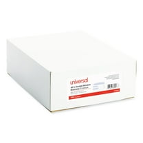 Universal UNV36300 3.63 in. x 8.63 in. #8-5/8 Square Flap Gummed Double Window Business Envelope - White (500/Box)