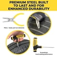 thumbnail image 4 of CWMMLS 32 Pcs Tire Repair Kit,Heavy-Duty Universal Plug & Patch Kit for Tubeless Tires, with T-Handle Tool for Car, Truck, Motorcycle, RV and More, 4 of 7