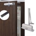 thumbnail image 1 of Cierra más lento la puerta velocidad ajustable Mecanismo de cierre de puerta automático duradero Brazo telescópico resistente Ángulo de apertura de 180 para puertas de ANGGREK Otros, 1 of 8