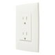 thumbnail image 2 of Placa Y Contacto Dúplex Leviton Blanco 20 Piezas, 2 of 3