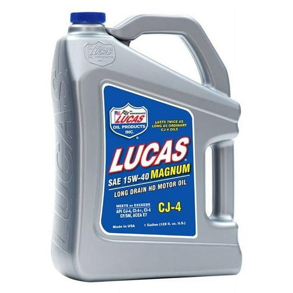 Lucas Oil 10287 1 gal SAE 15W40 Diesel Oil - Case of 4