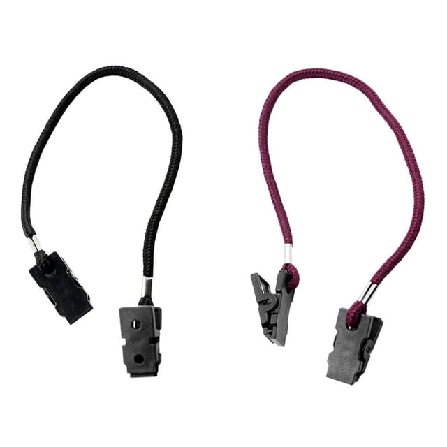Clips de La Cuerda Del Acollador Del Viento de La Seguridad 2x para El Casquillo Ultravioleta Del Sombrero Del Sol Del Canotaje de La Pesca de Los Dep Soledad Cordón de viento