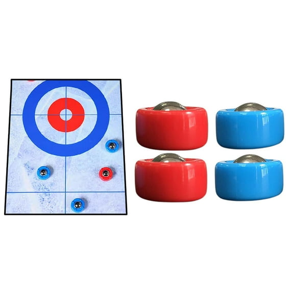 lacooooppia 8Pcs Mini Shuffleboard Pucks 19 mm Equipment Indoor Shuffleboard Games Pucks