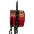 thumbnail image 2 of BIG RED Manual Hand Lift Steel Chain Block Hoist with 2 Hooks, 2 Ton (4,000 lb) Capacity, Red, W9020R, 2 of 5
