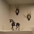 thumbnail image 3 of Metal three-dimensional hollow Adonis horse sculpture horse sculpture-Adonis desktop sculpture, 3 of 3