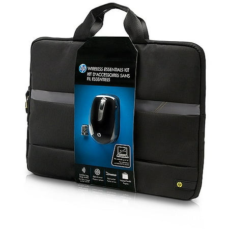 wireless hp mouse laptop optical essentials usb includes kit case
