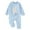 Blue, variant on Toddler Boy Easter Outfit Bunny Embroidery Baby Boy Easter Romper Jumpsuit Bodysuit First Easter Baby Girl Outfit 0-3 Months