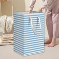 thumbnail image 4 of 75L Large Laundry Basket Bag Freestanding Clothes Basket Laundry Hamper Collapsible Tall Washing Basket With Extended Handles, 4 of 10
