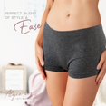thumbnail image 6 of Alyce Ives Intimates Boy Shorts Underwear for Women Seamless & No Show Womens Underwear, Small 7 pcs, 6 of 6