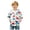 Orange, variant on Toddler Girl Jackets Toddler Boy Girl Fleece Lined Jackets Waterproof Hooded Windbreaker Coat for Winter Fall(White,5-6 Years)