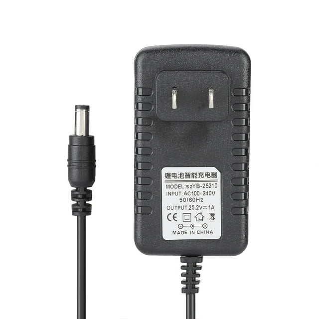 Cargador de batería de litio adaptativo NikouMX 25,2 V/1 A