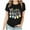 #1-Black, variant on Patlollav Women Tshirts Under $10,Short Sleeve T-Shirt for Women Summer Fashion Print Pattern Round Neck Top/Shirt