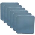 thumbnail image 1 of Juego de 6 posavasos de cuero para bebidas, fácil de limpiar, 1 of 5