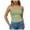 Green, variant on Horkkom Tube Tops for Women Summer Backless Going Out Tops Solid Color Strapless Bandeau Tops L