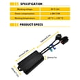 thumbnail image 5 of AUXITO H4 H7 H8 H9 H11 H13 9003 9005 9007 HB2 HB3 HB5 Canbus Adapter Anti-Flicker Warning Canceler for LED Headlight, 5 of 7