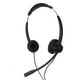 thumbnail image 4 of H390D‑RJ9‑MVA Auriculares telefónicos de doble oreja con conector RJ9, auriculares con cable negros con cancelación de ruido para oficina y negocios para centro de llamadas, 4 of 5