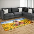 thumbnail image 3 of Vintage Boxer Says Hello Mother's Day Summer Sunflower Field Indoor Rug Boxers Dog Lover Gifts Idea Carpet Living Bed Room Sofa Home Decor - 12005, 3 of 5