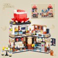 thumbnail image 7 of MACTANO House Mini Building Block Set Japanese Takoyaki Shop Plastic Kit Gift for Girl Multi Color, 7 of 7