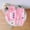 Pink, variant on Unisex Kids 100% Cotton Heart Print 2-Piece Hoodie & Jogger Set - Black, 2-8 Years Skin-Friendly Casual Playwear,Size 7-8 T