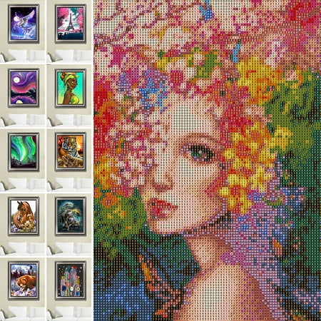 CUH DIY Unicorn Gift 5D Full Drill Diamond Painting Embroidery Cross Stitch Kit Decor