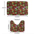 thumbnail image 3 of Yiaed Frogs and Mushrooms Print Bathroom Mat Set 2 Pieces Mat Anti-Skid Pad Ultra Soft and Absorbent Bathroom Bath Mat Contour Bath Rugs for Toilet Base, 3 of 6