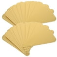 thumbnail image 6 of HOMEMAXS 100 Sheets Shapes Birthday Cake Base New Year Cake Display 12.5X7.5X0.1CM Golden, 6 of 8