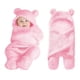 thumbnail image 2 of Manta de bebé para niños y niñas, bonita manta de algodón de felpa para recibir, envolturas de dormir para recién nacidos, saco de dormir de felpa Xemadio 221017-6, 2 of 9