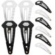 thumbnail image 1 of 10pcs Stainless Steel Hairpins Multifunction Barrettes Hair Clips Bobby for Women Lady (5*Silver + 5*Black), 1 of 4