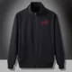 thumbnail image 3 of Sudadera con capucha para hombre, ropa masculina, sudadera con cremallera completa, jersey negro, talla grande, estética, invierno, años 90, algodón, nueva, Y2k, holgada, sin capucha, 3 of 5