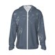 thumbnail image 1 of Balery White Dandelion Sudadera ligera de manga larga con capucha y protección solar UPF 50+ para hombre y mujer, ideal para pesca y running-Large, 1 of 7