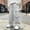White, variant on Boys Black Wide Leg Casual Pants, Elastic Waist Drawstring School Trousers,Size 11-12T