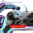 thumbnail image 4 of Mando Con Cable, Evita Resbalones, Controlador de Juego Transparente, Función de Desspertador, Turbo Burst, Giroscopio de 6 Ejes Con Luz Rgb para PC, 4 of 7