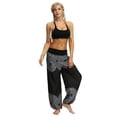 thumbnail image 5 of Pants for Women Bohemian Fitness Yoga Casual Pants Loose Sports Bloomers, 5 of 6