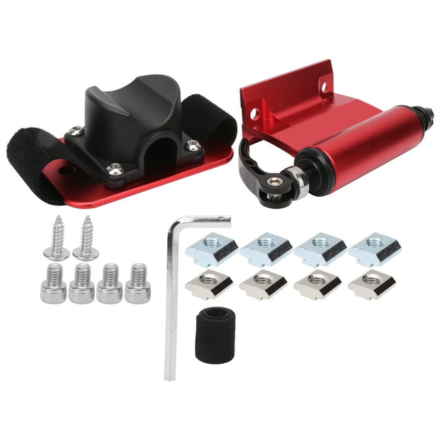 Support de Toit pour Vélo, Crochet et Boucle Fonctions Multiples Support de Fourche pour Vélo pour Vélo Rouge