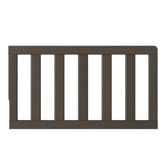 Child Craft Toddler Guard Rail for Crib Conversion, Fits Hampton & More, Pine Wood Construction, Dapper Gray