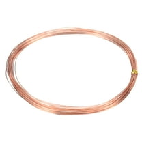 99.99% 25 Gauge 0.45mm Pure Copper Wire 10m/33 ft Soft Craft Copper Wire for Jewelry Making Beading DIY Crafts Supplies, Copper