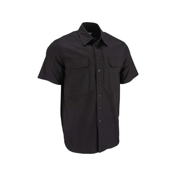 TRYBE Ultra Utility Short Sleeve Shirt - Mens, Black, M