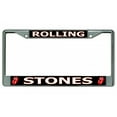 thumbnail image 1 of Rolling Stones Chrome License Plate Frame, 1 of 1