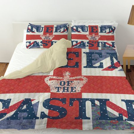 Manual Woodworkers & Weavers My Queen Castle Square Duvet Cover