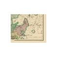 thumbnail image 2 of Historic Map - Saxony Germany Lower - Hamilton 1831 - Vintage Wall Art, 2 of 4