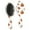 Classic Halloween Pumpkins-1, variant on Colorful Halloween Ghosts Pattern Hair Brush,Girls Detangling Hair Brush,Glide Through Tangles with Ease for Wet & Dry Hair,8.8"X2.8"