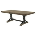 thumbnail image 3 of Roundhill Furniture Birmingham 30'' Height 8-Piece Dining Set, Up to 8 Seats, Driftwood, 3 of 10