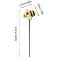thumbnail image 3 of Decorative Bee Garden Stakes Weatherproof Metal Bumblebee Ornaments for Outdoor Yard Decor, 3 of 5