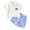 Boys 4th of July Outfits-White, variant on 4th of July Baby Boy Outfit Toddler USA Flag Polo Shirts Gingham Plaid/Stripes Shorts Set Independence Day Clothes(White,6-12 M)