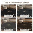 thumbnail image 7 of ODIKA 9'x12' Washable Area Rug Black Beige Elegance with Floral Vine Accents Intricate Scrollwork and Symmetrical for Dining Room, Basement, Large Office, Non-Slip Chair-Friendly, 7 of 7